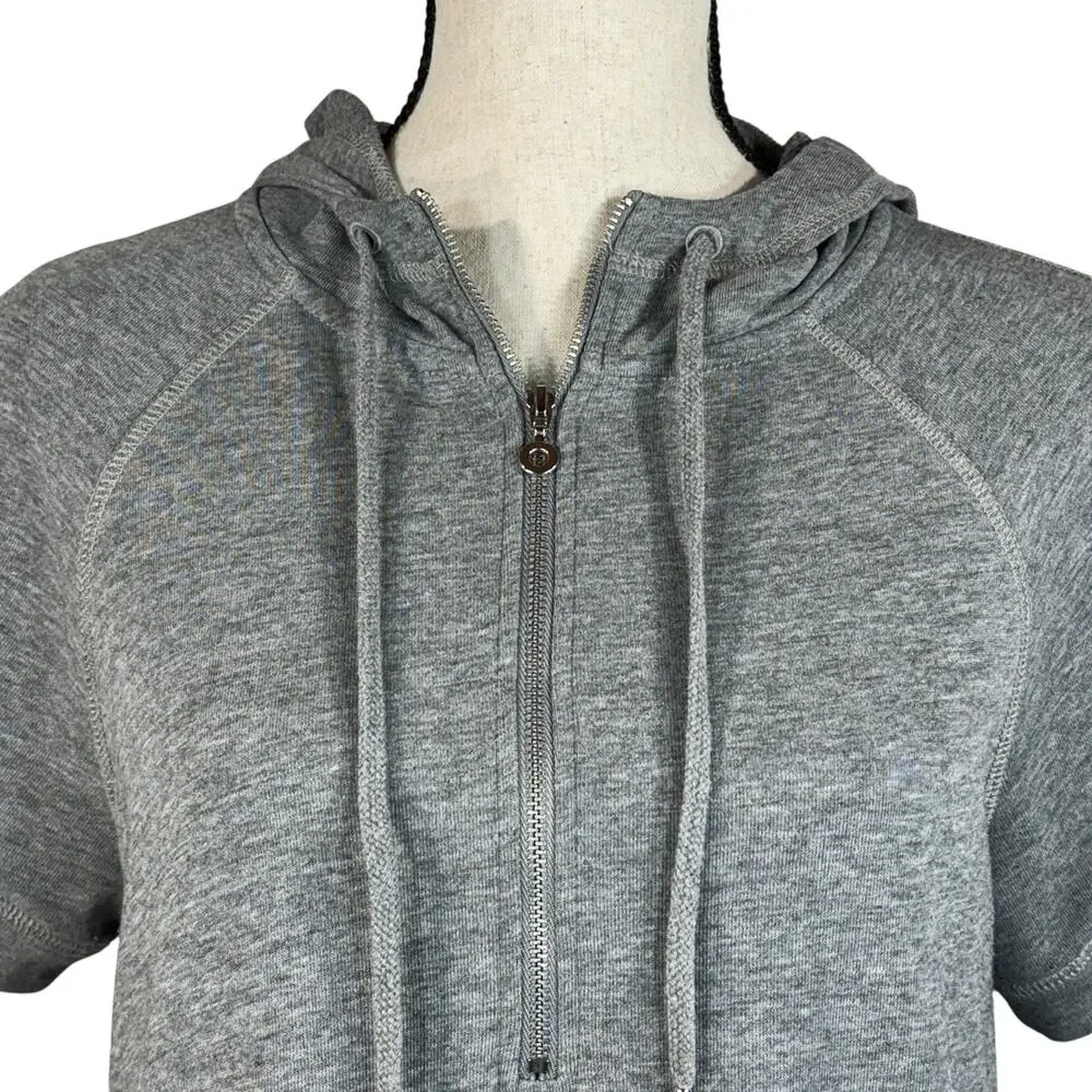Soft Surroundings Medium Penelope Knit Dress Hooded Pullover Stretch Sweatshirt - Picture 2 of 9